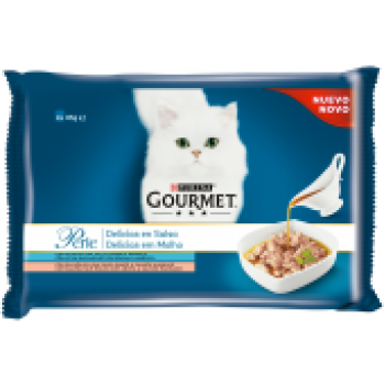 Gourmet Perle Selecção de Peixes 4x85gr